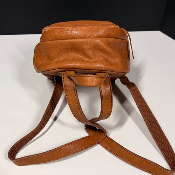 NWT Madewell The Lorimer Mini Backpack – Saddle main image 4